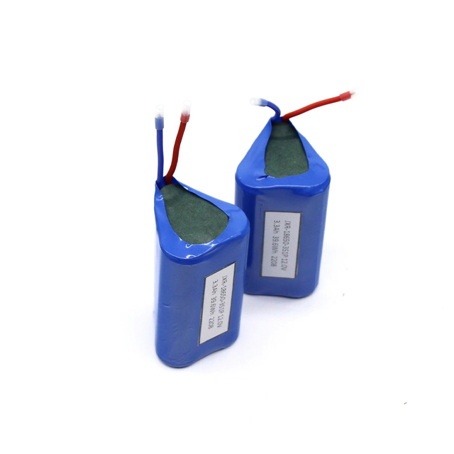 Custom Deep Cycle 18650 Lithium Ion Battery Pack 11.1V/12V 3300mAh 1S2P 2S1P 3S1P for Diving Robot Rechargeable Cell