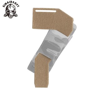 Pochette tactique MOLLE haute pression avec sangle auto-agrippante gauche pour ceinture et holster, en nylon - Product Image 1