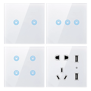 Nhà máy trực tiếp Chất lượng cao tuya chuyển đổi thông minh phù hợp cho bố trí khách sạn cũng như cuộc sống gia đình tiêu chuẩn người Anh và EU - Product Image 4