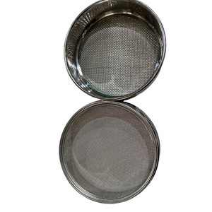 Tamis de test en fil métallique tissé en acier inoxydable 304 réutilisable, lavable à l'eau, avec cadre anti-corrosion pour opérations de tamisage humide et de tamisage de boues - Product Image 4