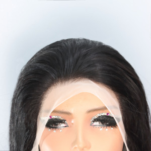 Perruque Lace Front Kosher en Cheveux Humains Vierges Brésiliens Brun Clair avec Baby Hair, Ondulations Super Bouclées, Densité 130%-180% - Product Image 5