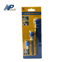 Naipu 3 pièces support de dégagement rapide adaptateur d'embouts de tournevis électrique à tige hexagonale 1/4 "60mm/100mm/150mm