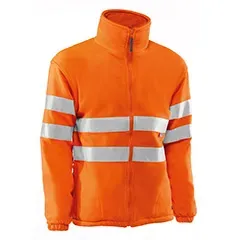 Polares - HV771 M Nepal - Colore: Arancione - Strisce riflettenti 3M Scotchlite. Chiusura con zip frontale. Caratteristiche - Product Image 2