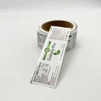 Autocollants en papier imperméables personnalisés pour aliments pour animaux, collations, pizzas et huile d'olive - Étiquettes découpées avec couleur et forme personnalisées