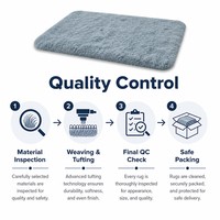 Tapis moderne de luxe en polyester, fabriqué à la machine, résistant aux taches, antidérapant, adapté aux animaux domestiques, idéal pour la chambre et la maison - Meilleure vente