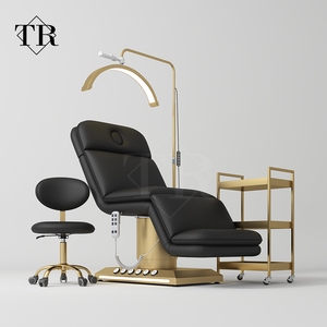 Lettino per Trattamenti Estetici Elettrico Turri, Resistente all'Acetone, di Grado Medico, per Trattamenti Facciali - Product Image 1