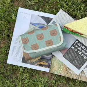 Оптовая продажа, легкий уличный водонепроницаемый 3-слойный стеганый коврик для пикника - Product Image 2