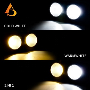 Nueva Llegada: Luces de Escenario 2x100W, Iluminación Blanca Cálida y Fría, COB LED Blinder, Luz para Audiencia - Product Image 3