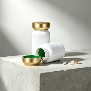Botella de Plástico PET de 150 ml para Pastillas, Botella para Cápsulas de Suplementos para la Salud, Botella para Tabletas con Tapa Empotrada - Product Image 5