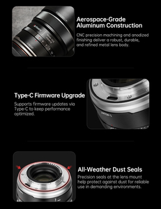 เลนส์ 7artisans AF 10mm F2.5 MAX ฟูลเฟรม ฟิชอาย มุมกว้างพิเศษ ออโต้โฟกัส สำหรับกล้อง Sony FE Nikon Z <span class=keywords><strong>Panasonic</strong></span> Sigma <span class=keywords><strong>Leica</strong></span> L - Product Image 4