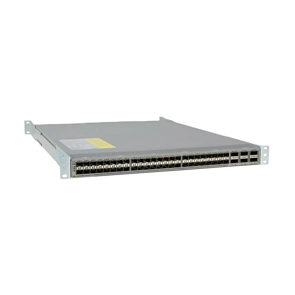 48 X 100m/1/10gbase-t + 6 X 40/100-gbps Qsfp28 Ports Switch N9k-c93108tc-fx