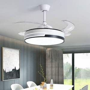 Gran oferta, aplicación de control remoto, sala de estar interior inteligente, moderno ventilador de techo de 42 44 pulgadas con luz - Product Image 5