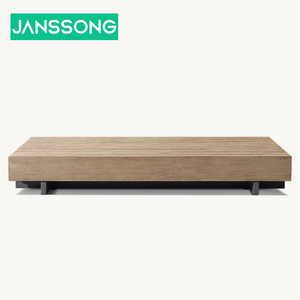 Mobilier d'extérieur pour <span class=keywords><strong>terrasse</strong></span> tout temps Villa Ensemble de coussins imperméables en <span class=keywords><strong>bois</strong></span> massif Hôtel Cour Teck Coin épissage Canapé de jardin - Product Image 6