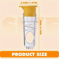 Presse-agrumes manuel portable MIXWARES, presse-citron en spirale, presse-fruits, presse-orange avec filtre, distributeur de jus domestique