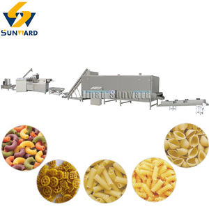 Fully Automatic Industrial Pasta Macaroni Manufacturing <b>Line</b> with 100-800kg/h Capacity High Efficiency Food <b>Processing</b> Equipment - Product Image 1