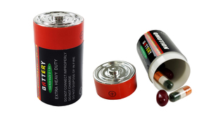Diversione della batteria sicuro scomparto segreto nascosto custodia discreta per nascondere e conservare denaro, banconote o altri oggetti di valore - Product Image 3