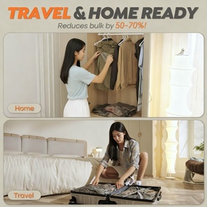 G-20PSC <span class=keywords><strong>Sacchetti</strong></span> Sottovuoto in PE da 70 Micron, Moderni e Multifunzione, per Vestiti, Piumoni, Set da Viaggio, Organizzatore per Valigie, <span class=keywords><strong>Sacchetti</strong></span> Comprimibili per Indumenti - Product Image 3