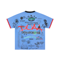 Nouveau T-shirt décontracté à manches courtes pour couple, style américain, avec strass imprimés sur le devant et le dos, collection créative DUAA