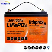 Nouvelle technologie LiFePO4, batterie 36V100AH pour véhicule de mobilité, remplacement direct, protection contre les surcharges pour fauteuil roulant électrique, certifiée CE
