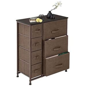 ריהוט סטי פלדת מסגרת שטוח תיבת מגירת סוג בד קבינט לסלון 7-מגירת אחסון חזה - Product Image 1