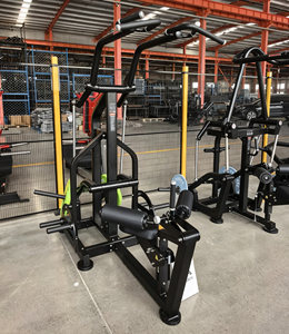 <span class=keywords><strong>Machine</strong></span> à tractions dorsales réglable à charge élevée avec support intégré pour gobelets et téléphone, idéale pour les salles de sport commerciales - Product Image 2