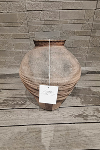QUANGUI Grand pot à fleurs circulaire en terre cuite de 10L, sculpté à la main, écologique, durable et léger, style européen, vente en gros pour la maison et le commerce - Product Image 6