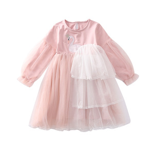 Vestido de Princesa de Tul con Capas de Encaje para Bebé Niña, Venta al Por Mayor en Línea, Otoño, Chifón, ODM, de Proveedor Chino - Product Image 1