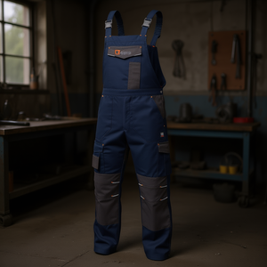 Ttake Salopette EASY Blue Size S Work <b>Overalls</b> Durable <b>Construction</b> - Product Image 3