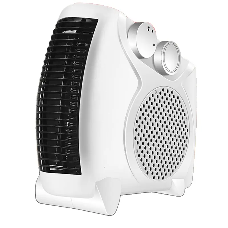 Hot Air Blower, With Thermostat Small Space Personal Heat Blower Plug In Electric Mini Heater Fan//