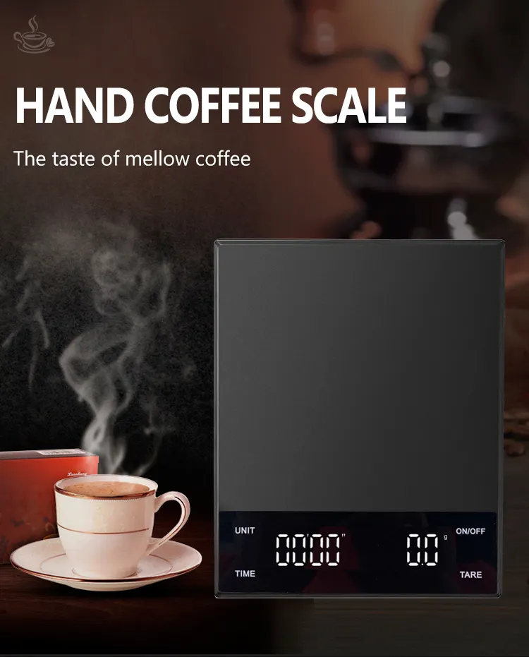 Kangnuo new design 3000 grams electronic portable 3kg 0.1g digital coffee scale