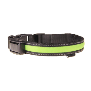 सौर संचालित यूएसबी चार्जिंग नेतृत्व वाले कुत्ते कॉलर के साथ पालतू रात चलने की सुरक्षा के लिए बकल बंद - Product Image 4