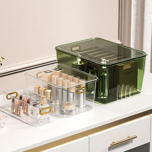 Organizador de Cosméticos de Escritorio Sesame, Estante para Cuidado de la Piel, Organizador de Perfumes, Contenedor de Maquillaje Acrílico - Product Image 4