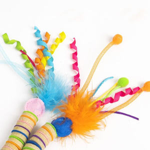 Juguete <span class=keywords><strong>para</strong></span> Gatos de Rafia Sintética Duradera de la Serie AFP Whisker Fiesta, <span class=keywords><strong>Relleno</strong></span> con Catnip, Juguete Interactivo <span class=keywords><strong>para</strong></span> Gatos, Árbol <span class=keywords><strong>para</strong></span> Gatos de Sisal y Caja de Caza - Product Image 3