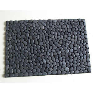 Alfombra de Masaje para Pies de Piedra Pulida de Diseño Moderno y Simple, Antideslizante, Decoración Interior y Exterior, Alfombra de Entrada - Product Image 1