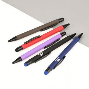Stylo bille en métal à écran tactile de 0,5 mm, personnalisable avec logo, pour la vente en gros - Product Image 2