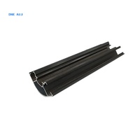 Fenêtres et portes en aluminium certifiées ISO, haute résistance à la corrosion, prix compétitif, profilés d'extrusion série 6000, pliage sur mesure