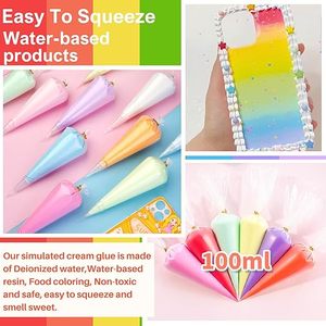 Bán Buôn Kem Mô Phỏng Dính 60G DIY Mô Phỏng Đánh Kem Keo Cho Handmade Trường Hợp Điện Thoại Gương Trang Trí - Product Image 3