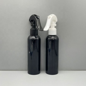 Botella pulverizadora de 200ml, 300ml, 500ml, negra, vacía, de plástico, con pulverización fina de agua, para limpieza del cabello, plantas y salones. - Product Image 1