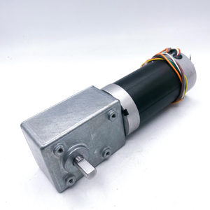 Motor de Corriente Continua con Engranaje de Tornillo Sin Fin, Sin Escobillas, de Bajo Consumo y Alto Torque, FT-82SGM57BL04-232K, 24V, Suministro de Fábrica - Product Image 2