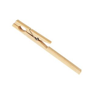 Wood Bamboo Test Tube Clamp 18cm Length Sturdy Lab Holder <b>Clip</b> For Laboratory Equipment Testing <b>Tool</b> - Product Image 2