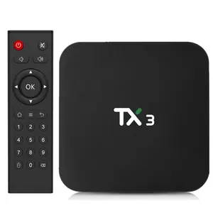 Nova Tanix TX3 mini Android 9.0 tv box Amlogic s905x3 4gb/32gb Suporte de Voz Controle Remoto com BT Tv Box Tx3 s905x3 4G 64G WI-FI