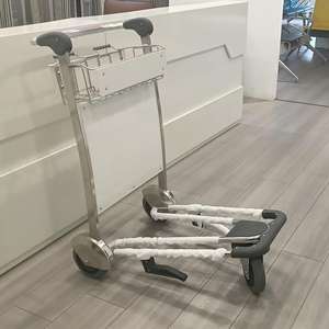 Kwaliteit <span class=keywords><strong>Duty</strong></span> <span class=keywords><strong>Free</strong></span> Winkel Luchthaven Shopping <span class=keywords><strong>Trolley</strong></span> Koffer <span class=keywords><strong>Trolley</strong></span> Aluminium Luchthaven <span class=keywords><strong>Trolley</strong></span> - Product Image 2