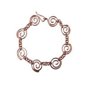 Classic <b>Copper</b> Bracelet with Smooth Surface Finish Durable Jewelry Piece for Regular Everyday Wear - Product Image 1