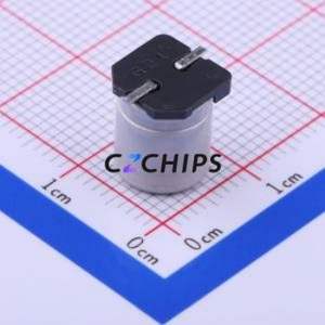 Condensateur électrolytique en aluminium SMD EEEHC1A221P, SMD, D8xL10.2mm 220uF 20% 10V 160mA-120Hz - Product Image 2