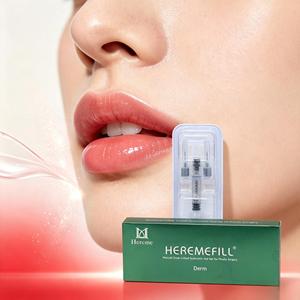 Vente en gros HEREMEFILL – <span class=keywords><strong>Acide</strong></span> <span class=keywords><strong>hyaluronique</strong></span> réticulé injectable pour comblement cutané, idéal pour l'<span class=keywords><strong>augmentation</strong></span> des lèvres, avec support OEM et personnalisation du logo - Product Image 1