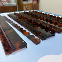 Support de Mahjong en Acrylique de Marque, à Fixation Magnétique, Couleur Écaille de Tortue Américaine, Règle de Mahjong Juive