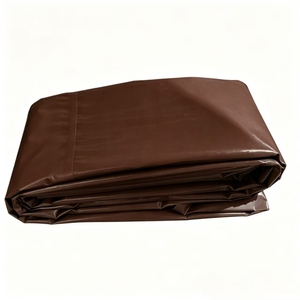 Bâche de <span class=keywords><strong>protection</strong></span> imperméable en tissu enduit de PE pour jardin, auvent extérieur, voile d'ombrage, bâche pour bateau, camion, abri pour animaux domestiques, chenil, résistante à l'eau - Product Image 1