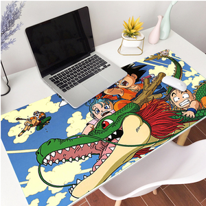 <span class=keywords><strong>Dragon</strong></span> <span class=keywords><strong>Ball</strong></span> Z anime genial logotipo personalizado gran alfombrilla de ratón para escritorio Protector antideslizante estera de escritura para oficina o de juegos - Product Image 2