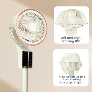 Ventilador de circulación de aire de suelo de moda de alta calidad 2024, ventiladores de mesa eléctricos, ventiladores eléctricos retráctiles silenciosos para el hogar y la Oficina en interiores - Product Image 4