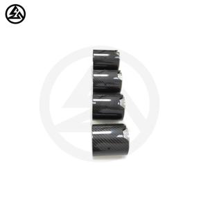 Embouts de tuyau d'échappement en fibre de carbone M Performance de qualité supérieure pour <span class=keywords><strong>BMW</strong></span> M modèle M2 M2C M3 F80 M4 tuyau d'échappement universel - Product Image 5
